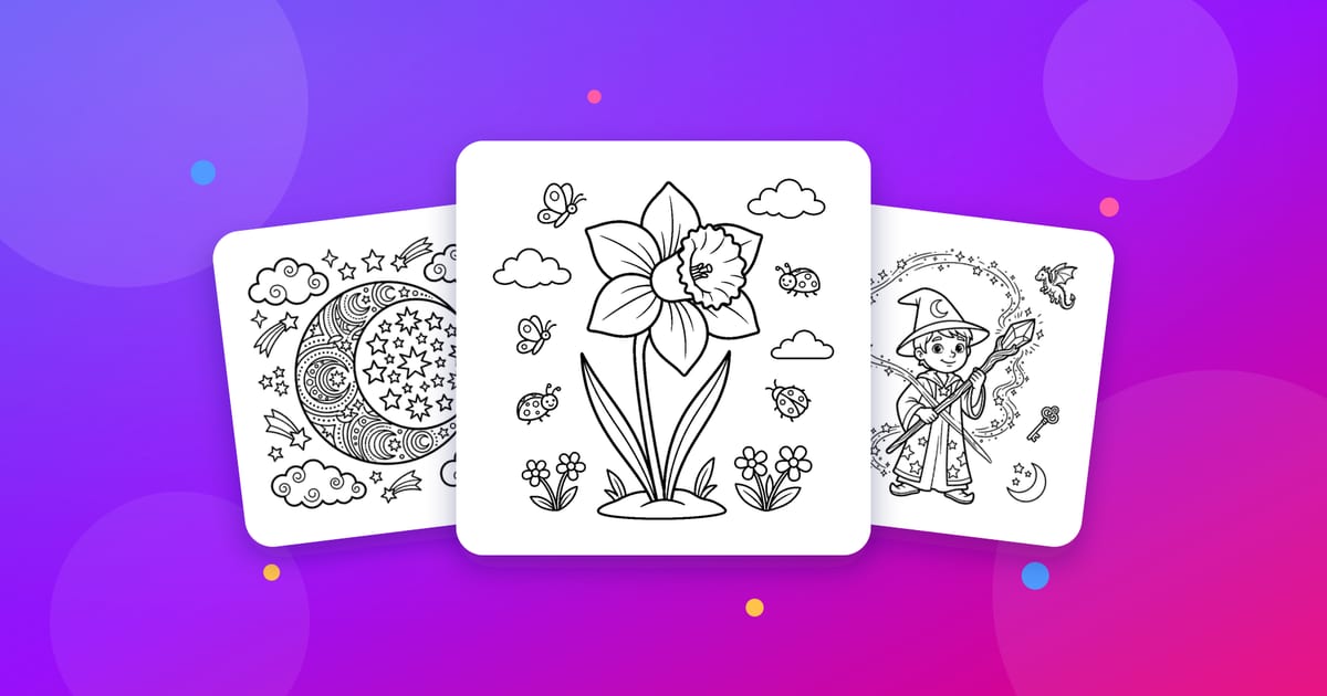 Coloring Famous Artists' Works with Children