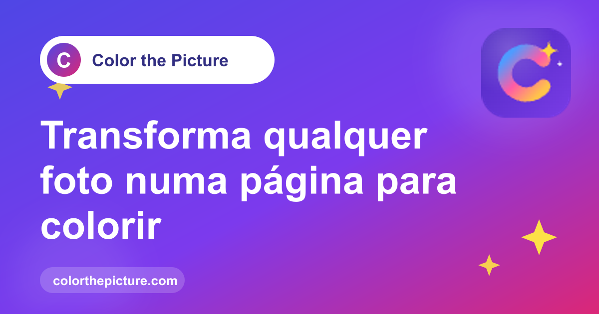 Transforme a sua foto num desenho para colorir: guia passo a passo