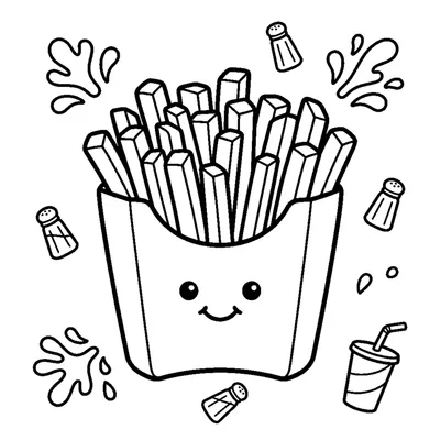 Une barquette de frites