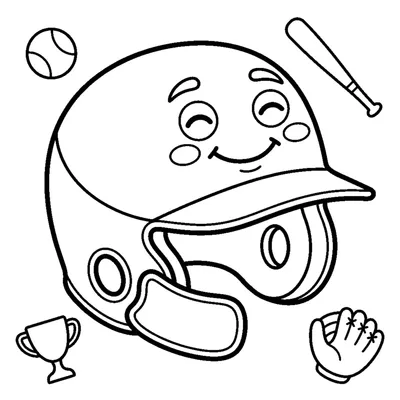 Capacete de Rebatida Sorridente