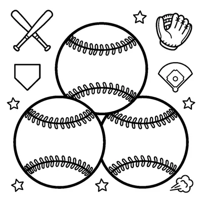 Pila di Tre Palle da Baseball