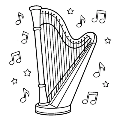 Grande Harpe à Cordes