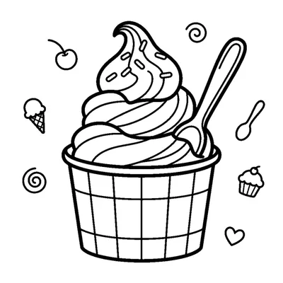 Gelato Soft nel Bicchierino con Cucchiaino