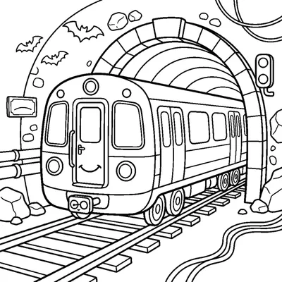 Metro a Sair do Túnel
