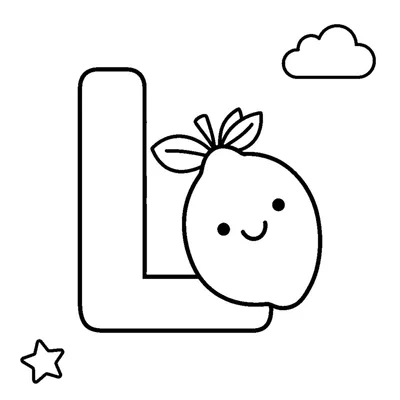 Letter L and a lovely Lemon