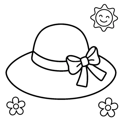 Un gran sombrero para el sol en un día caluroso