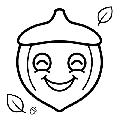 Big smiling nut
