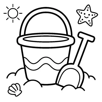 Bucket and spade set
