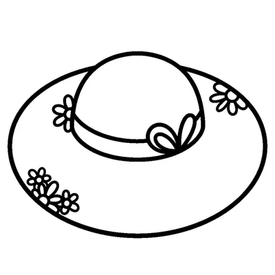 Wide-brimmed sun hat