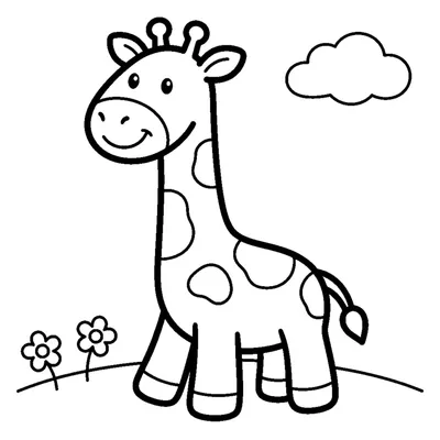 Cute toy giraffe