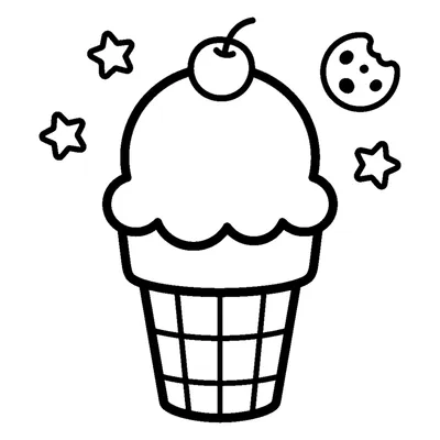 Une boule de glace à la vanille dans un cornet