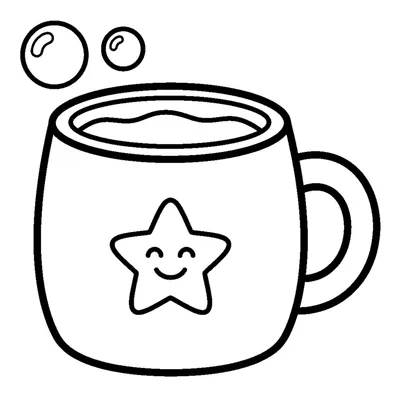 Une tasse pleine de lait