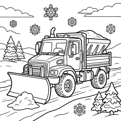 Camion spazzaneve