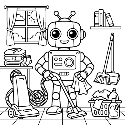 Helpful house robot