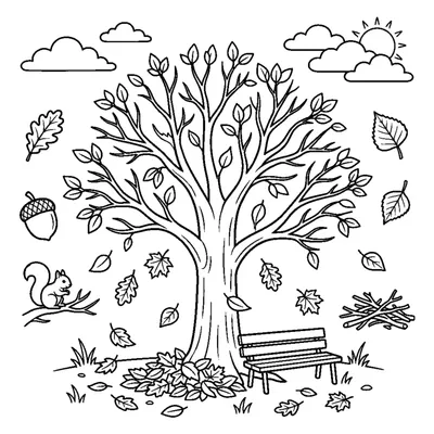 Árbol en otoño