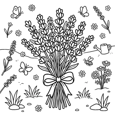 Bundle of lavender