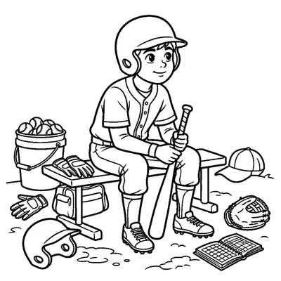 Batter waiting for their turn