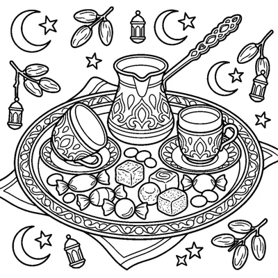 Holiday candies and cups