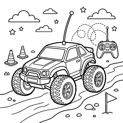 Ferngesteuertes Spielzeugauto