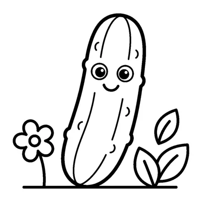 Pepino simpático, comprido e crocante