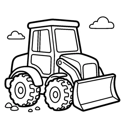 Little grader with a tilted blade