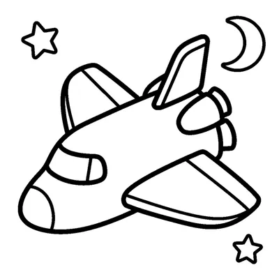 Little space shuttle with wings